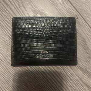 Coach Card Holder